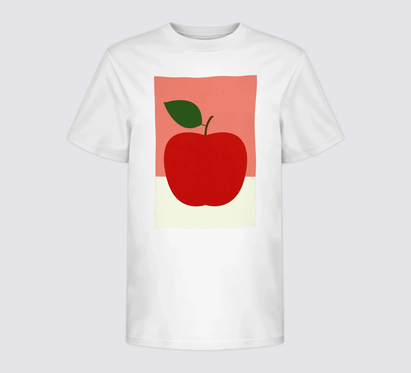 Mela rossa t-shirt bambini da Rosi Feist