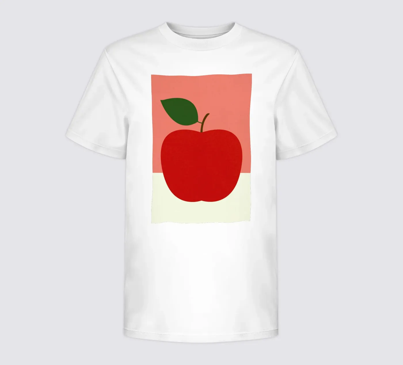 Mela rossa t-shirt bambini da Rosi Feist