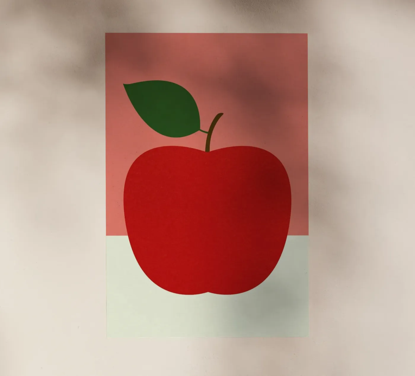 Red Apple pellicola backlit da Rosi Feist