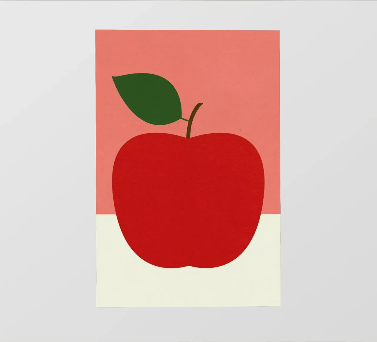 Red Apple pellicola backlit da Rosi Feist