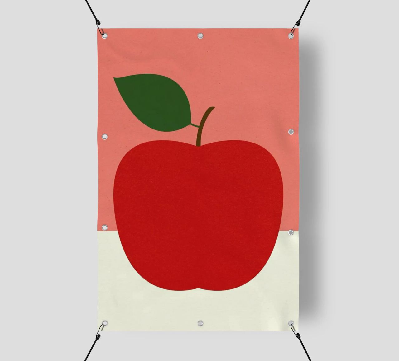 Red Apple telo in pvc da Rosi Feist