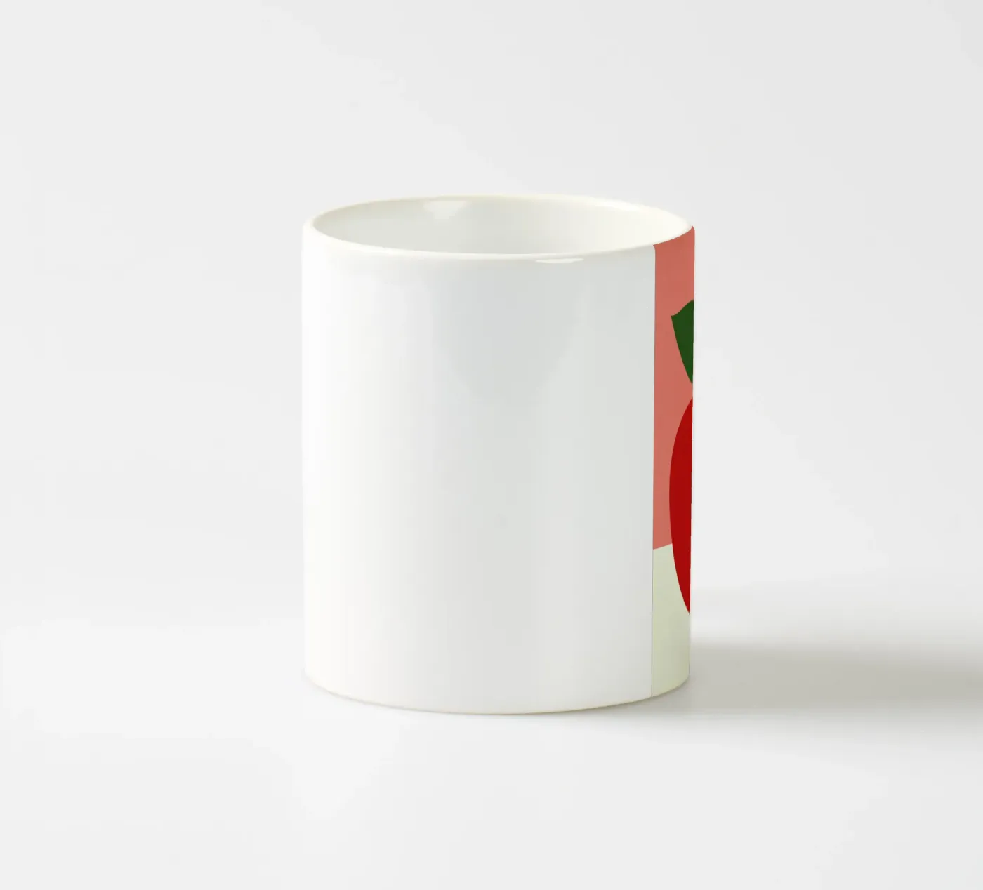 Red Apple ceramic mug by Rosi Feist