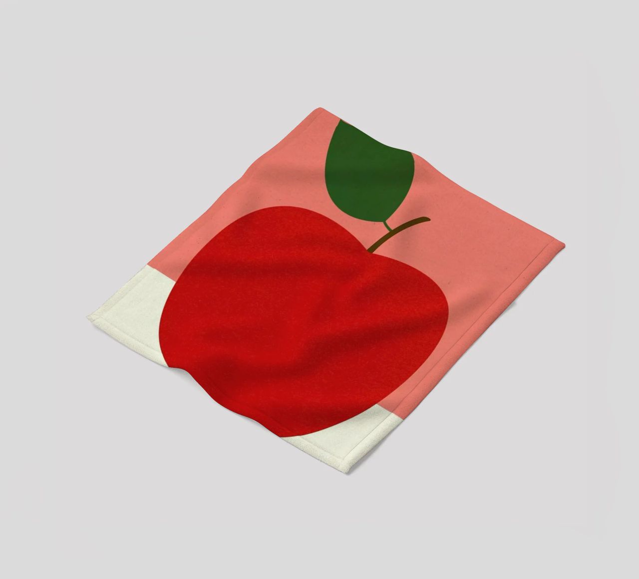 Red Apple Fleecedecke von Rosi Feist
