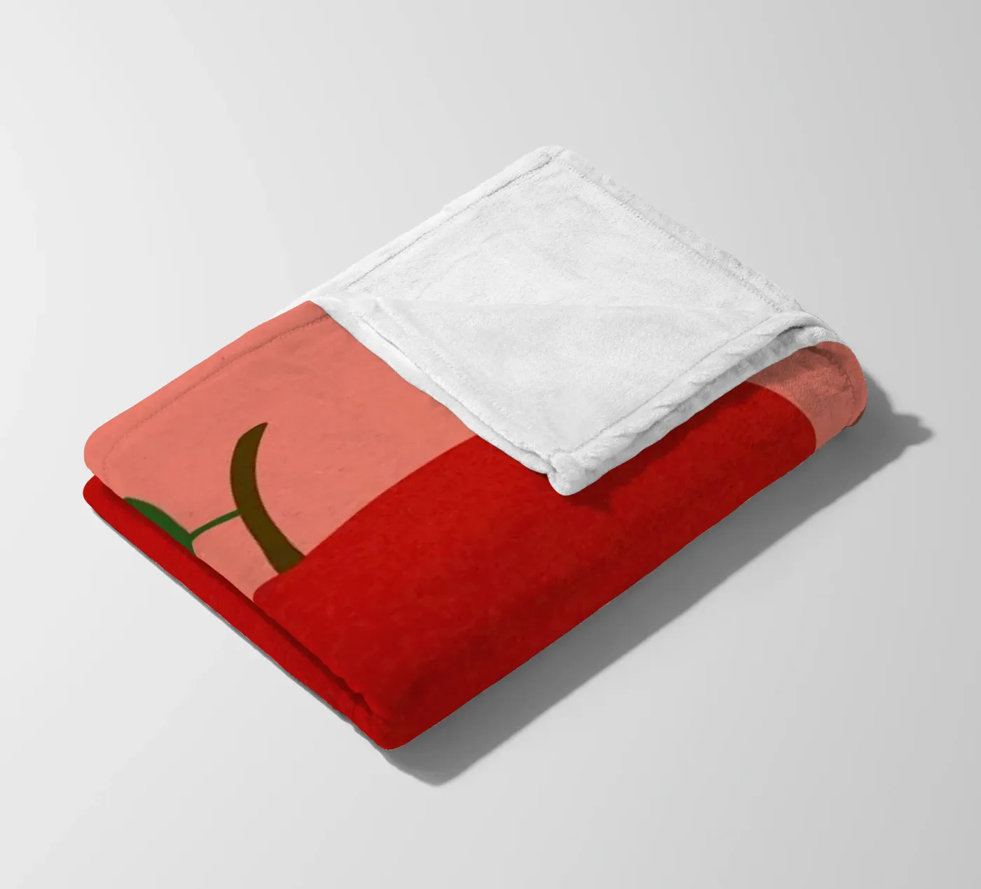 Red Apple coperta in pile da Rosi Feist