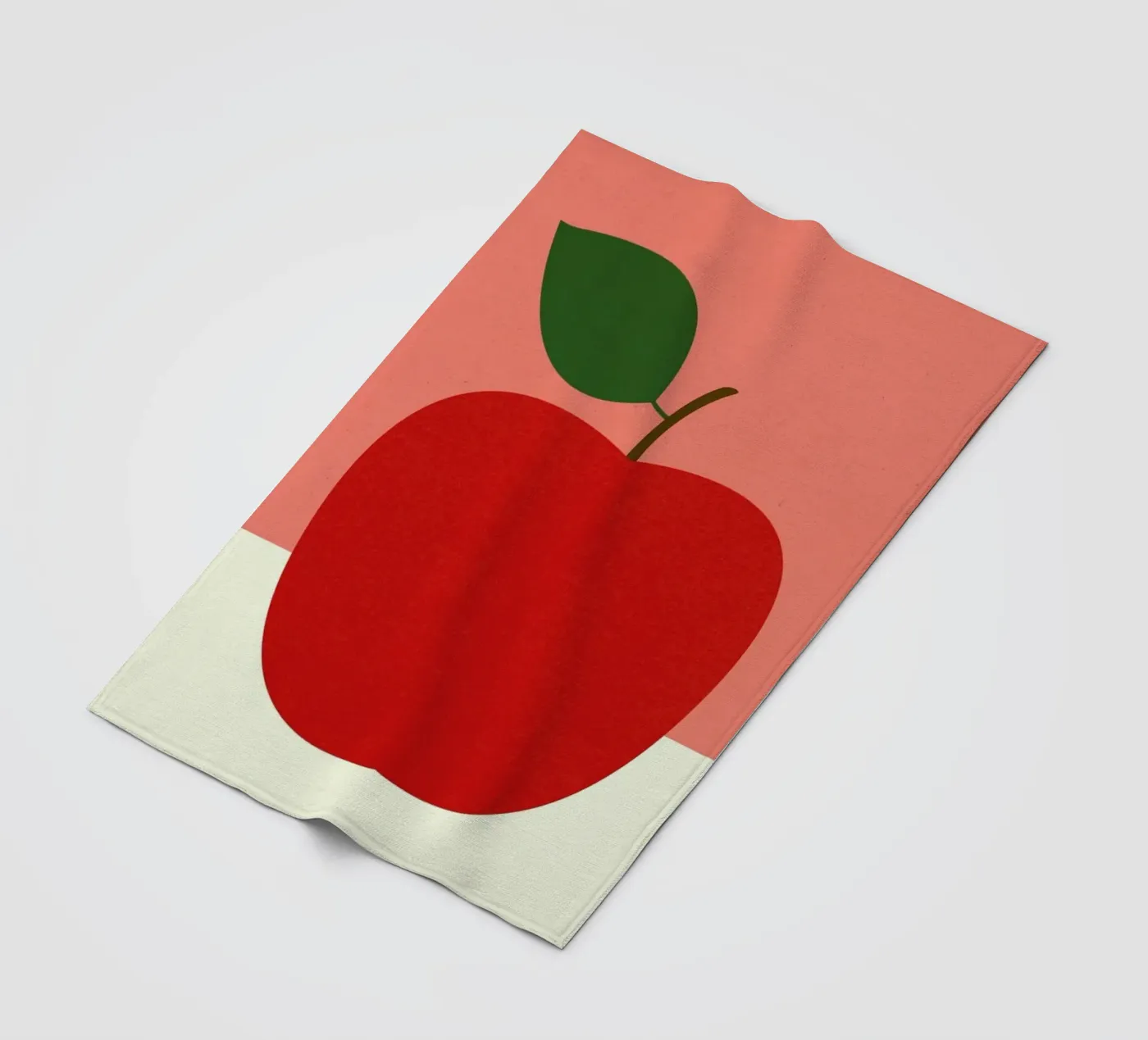 Red Apple coperta in pile da Rosi Feist
