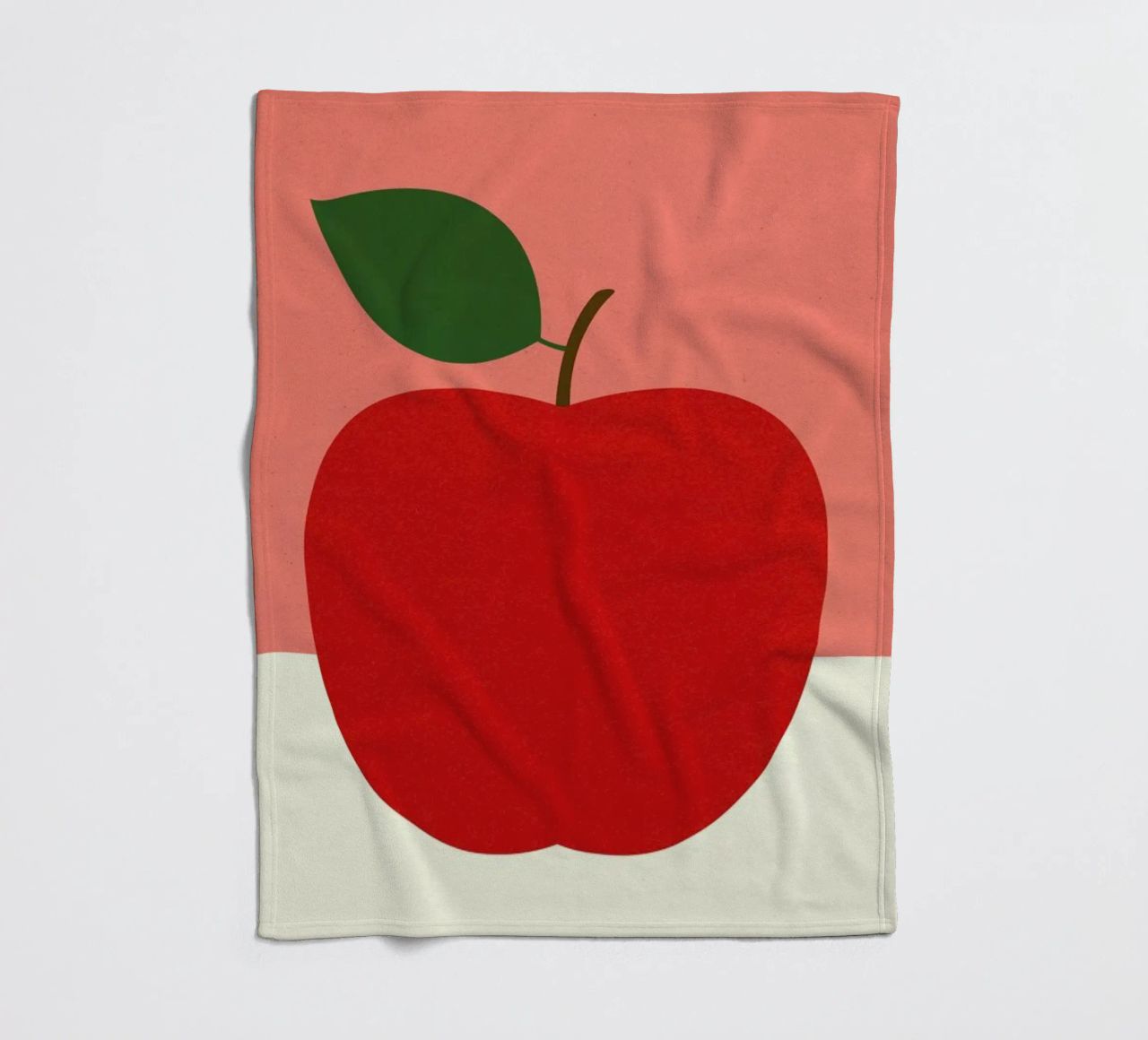 Red Apple Fleecedecke von Rosi Feist