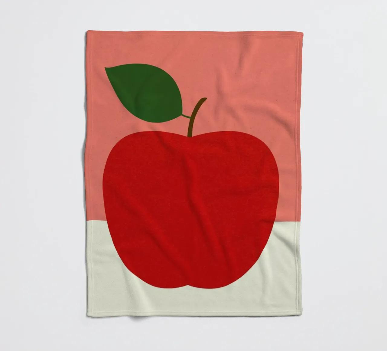 Red Apple coperta in pile da Rosi Feist