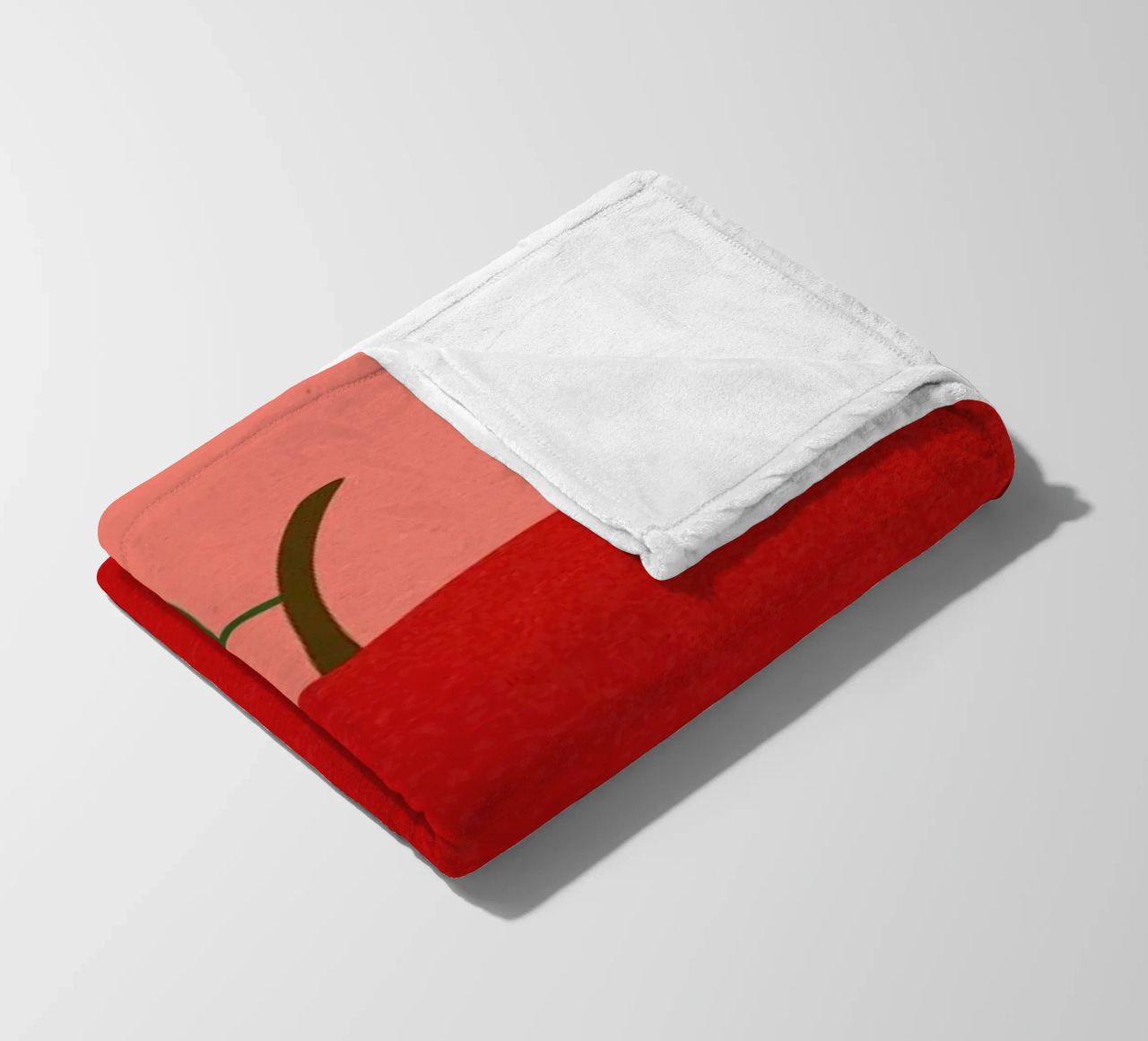Red Apple Fleecedecke von Rosi Feist