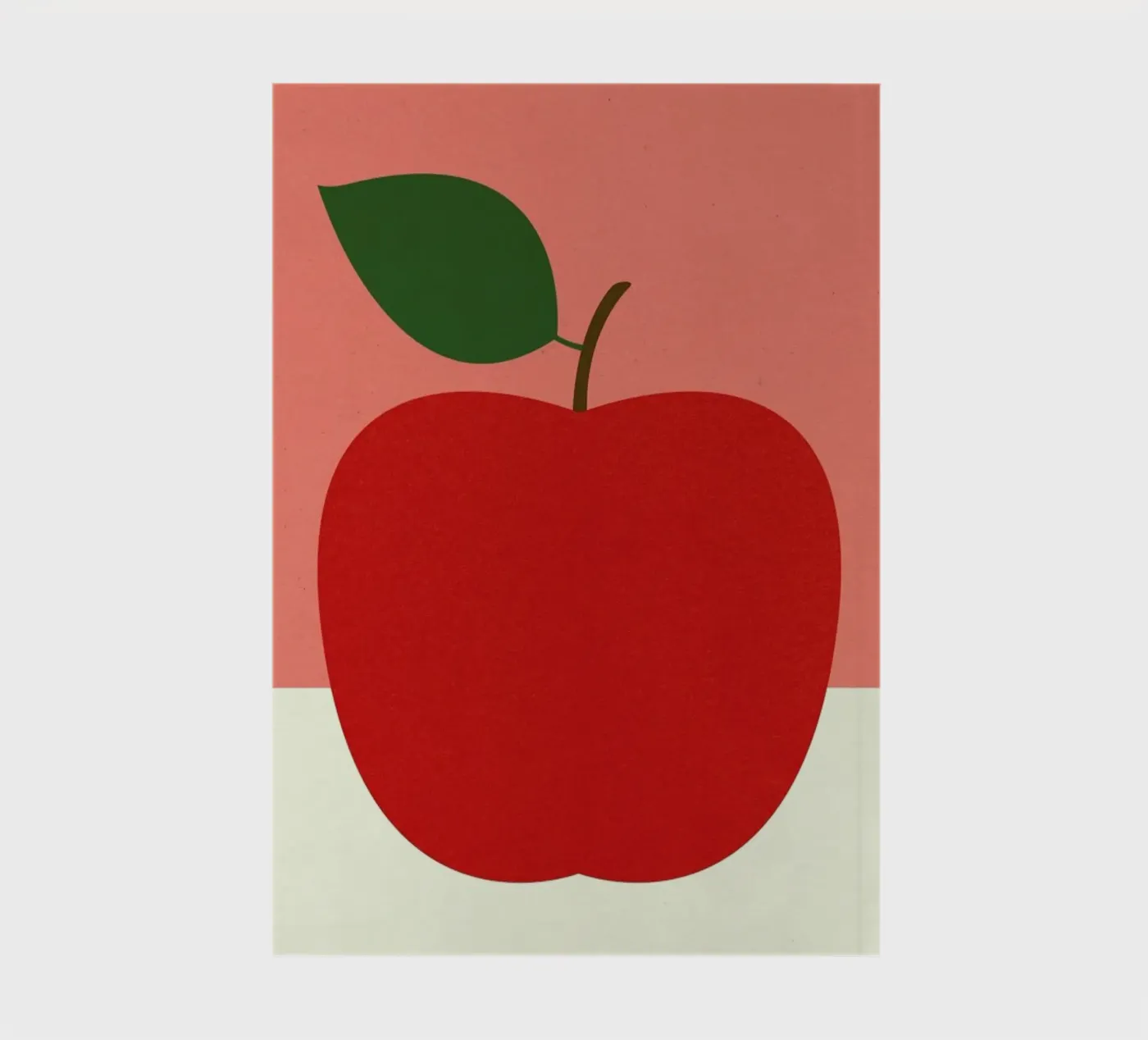 Red Apple notebook by Rosi Feist