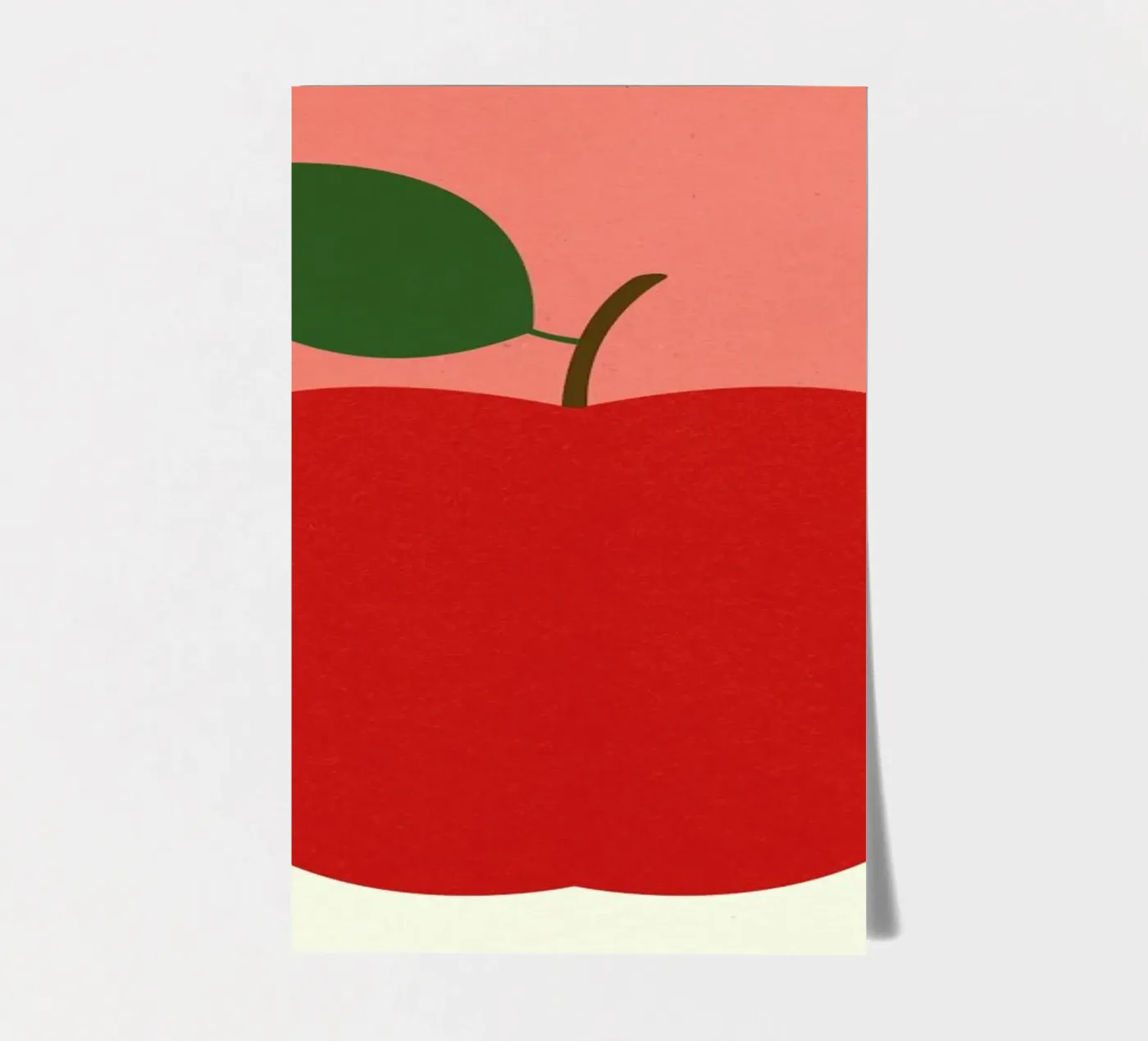 Mela rossa foglio adesivo da Rosi Feist