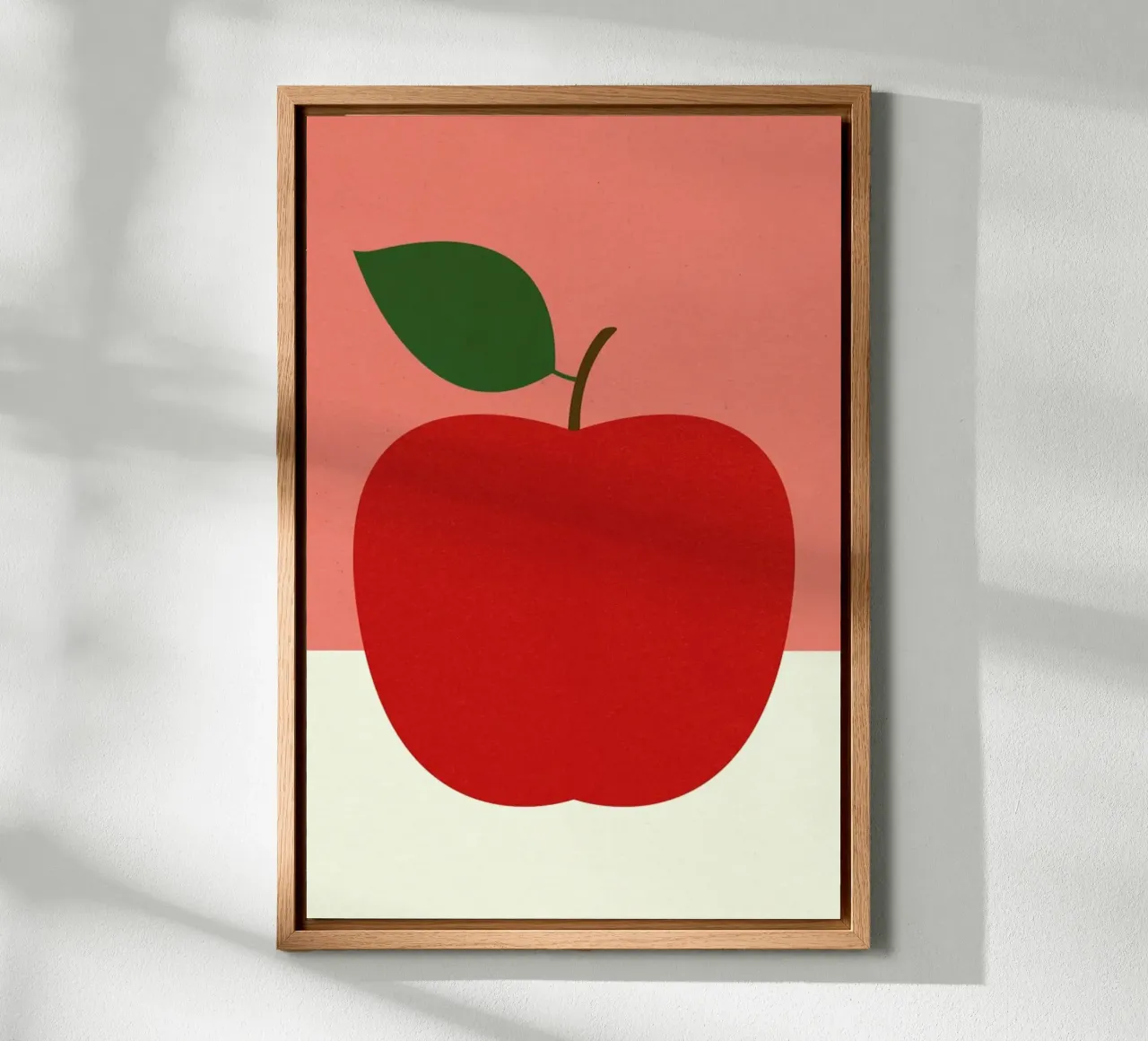 Red Apple forex plate by Rosi Feist