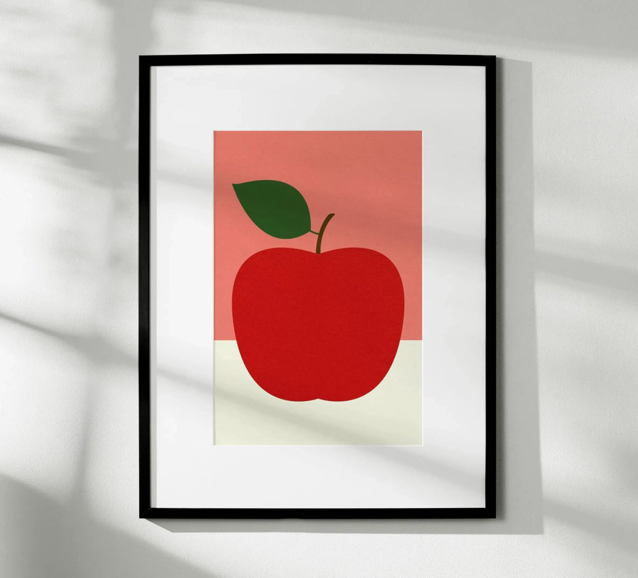 Red Apple Poster von Rosi Feist