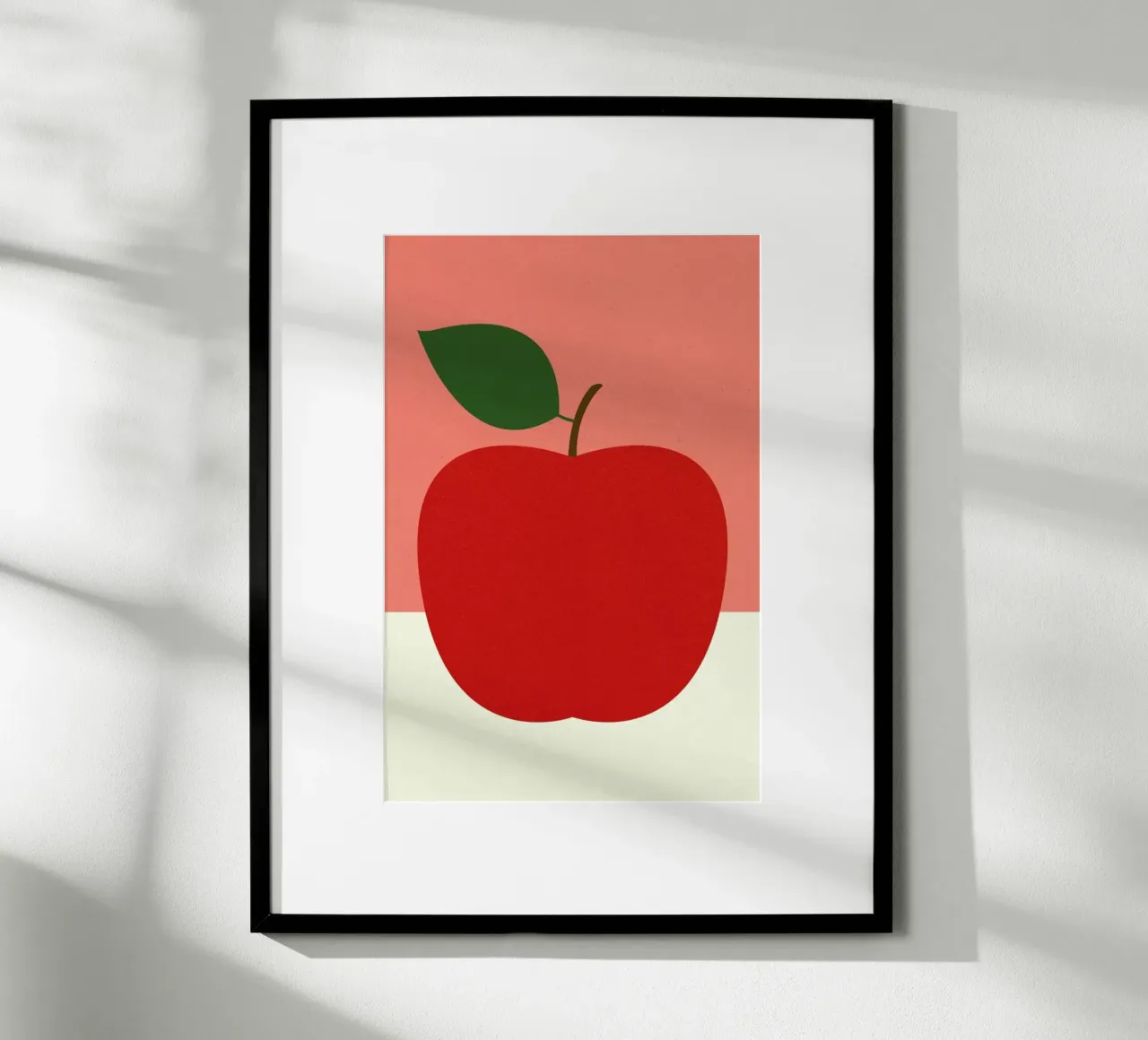 Red Apple poster by Rosi Feist