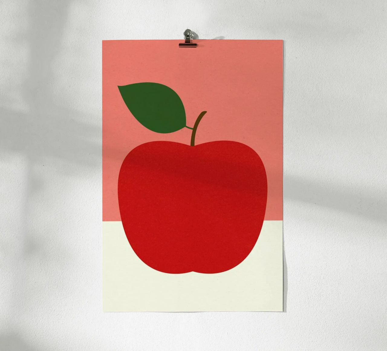 Red Apple Poster von Rosi Feist