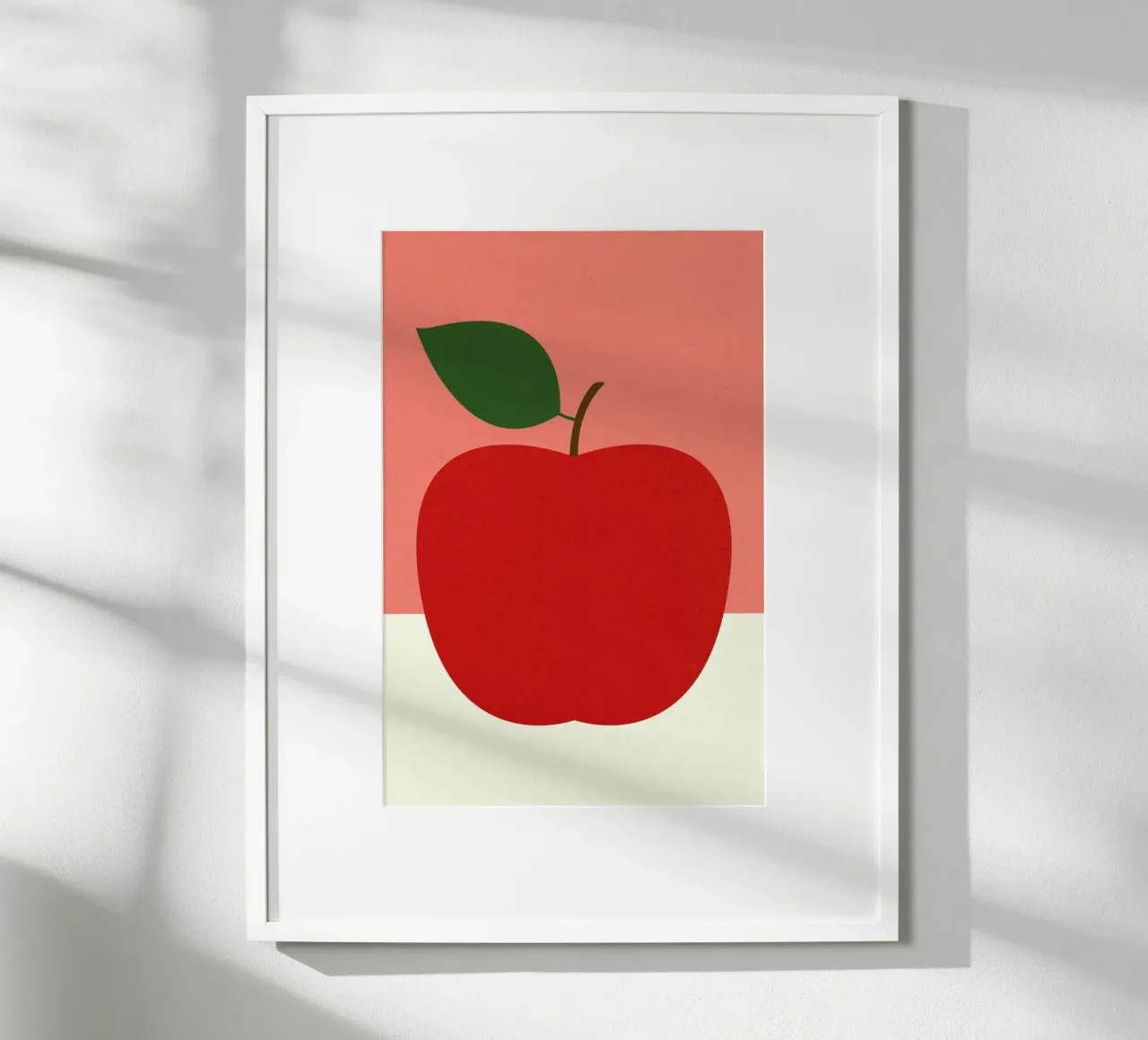 Red Apple poster by Rosi Feist