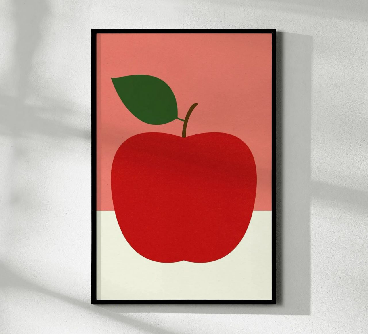 Red Apple Poster von Rosi Feist
