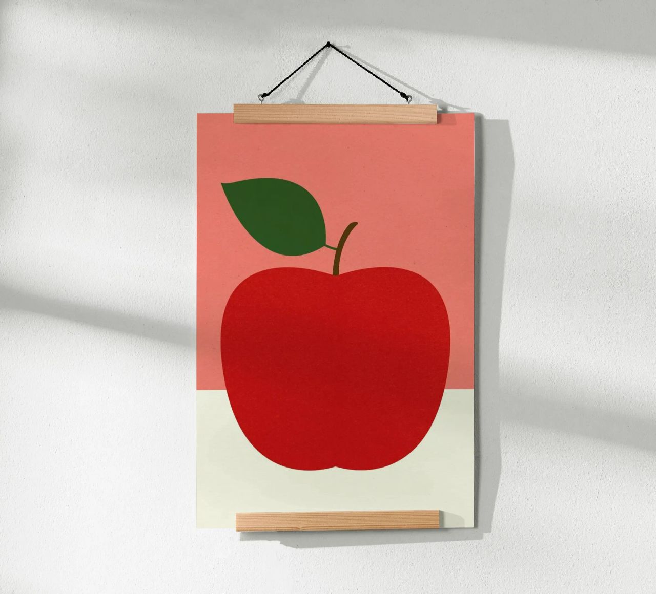 Red Apple Poster von Rosi Feist