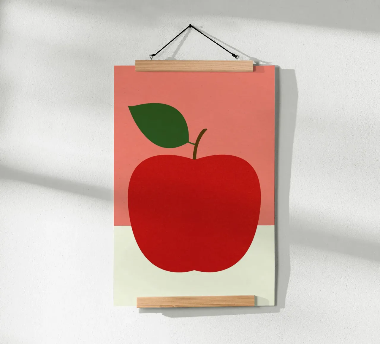 Red Apple poster by Rosi Feist