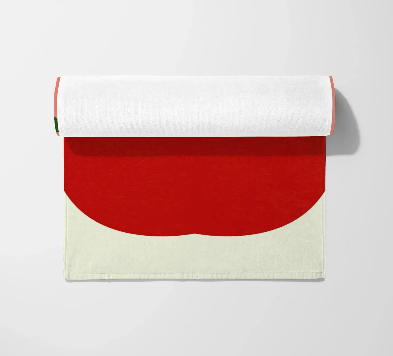 Mela rossa telo mare da Rosi Feist