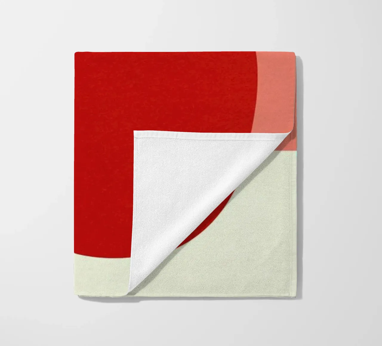 Mela rossa telo mare da Rosi Feist