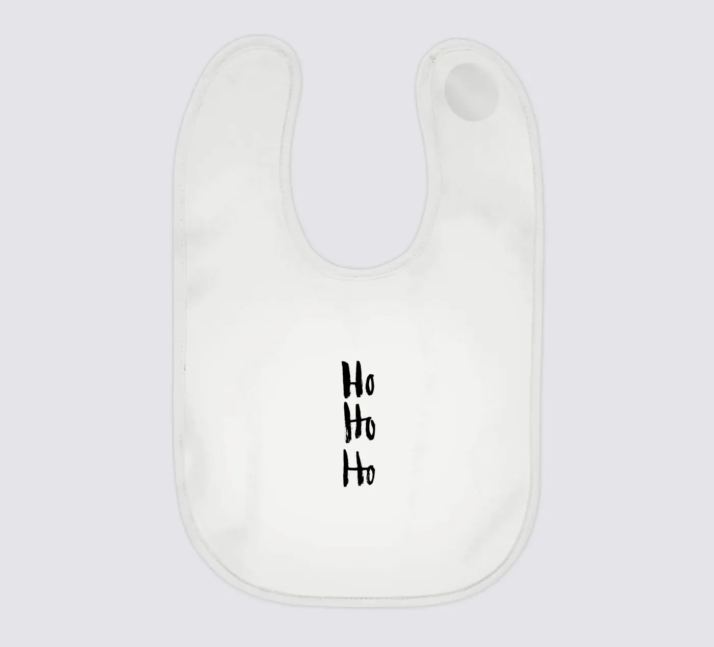 Hohoho baby bib by Brushmeetspaper