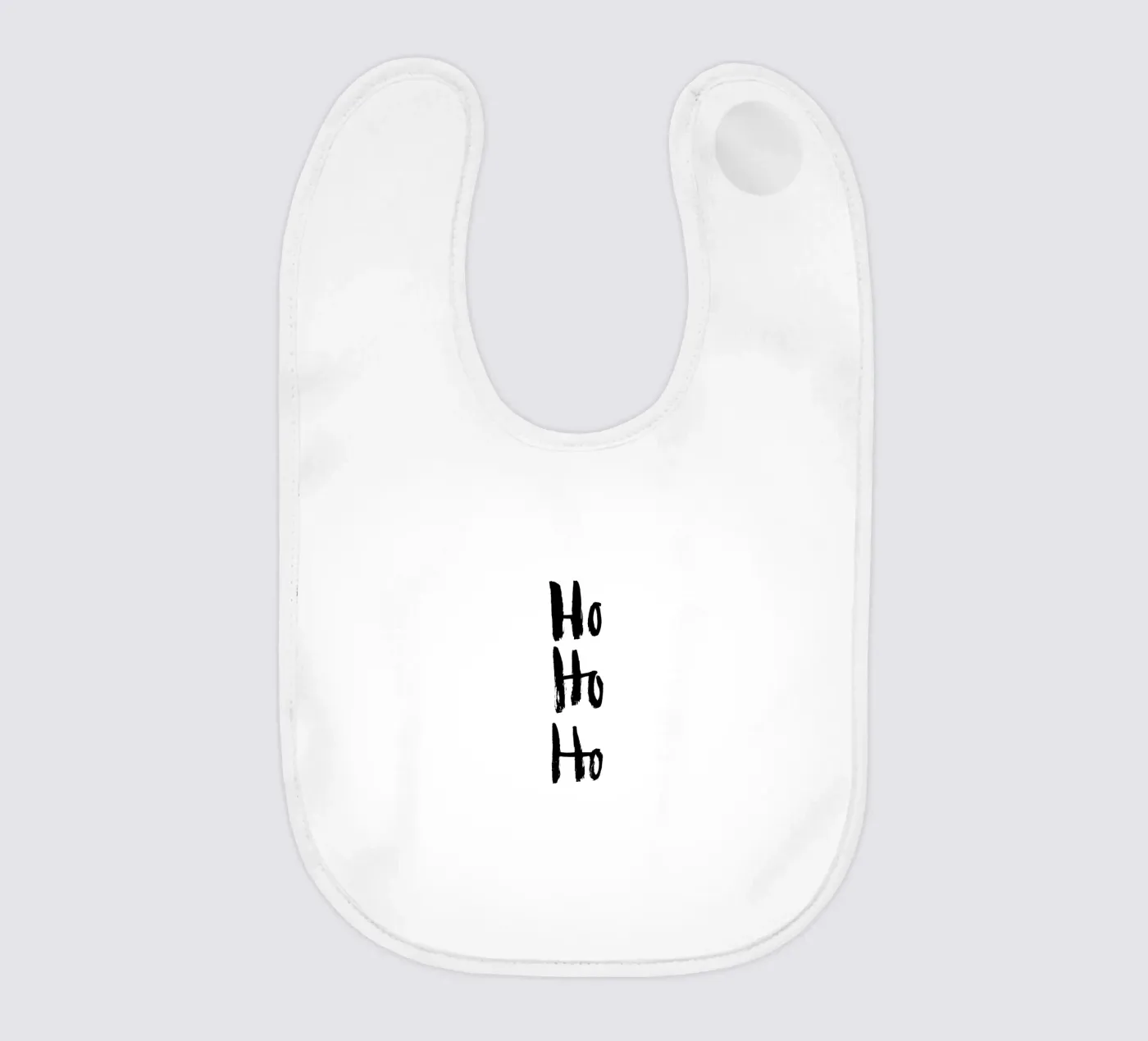 Hohoho baby bib by Brushmeetspaper