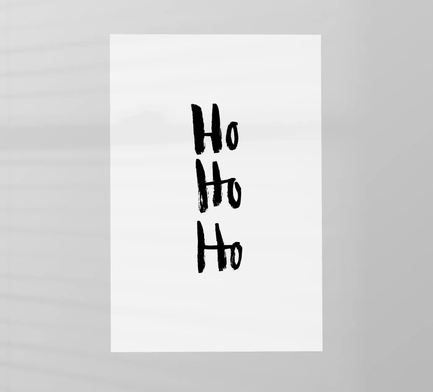Hohoho backlit folie van Brushmeetspaper