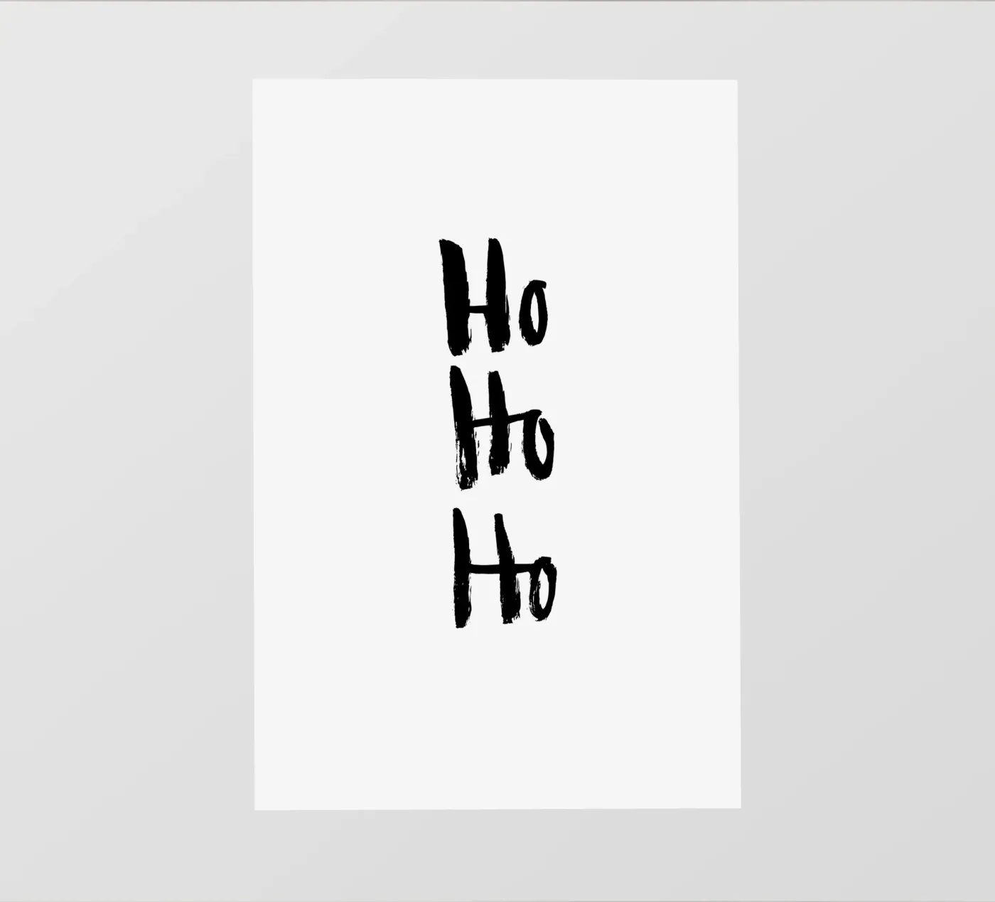 Hohoho backlit folie van Brushmeetspaper