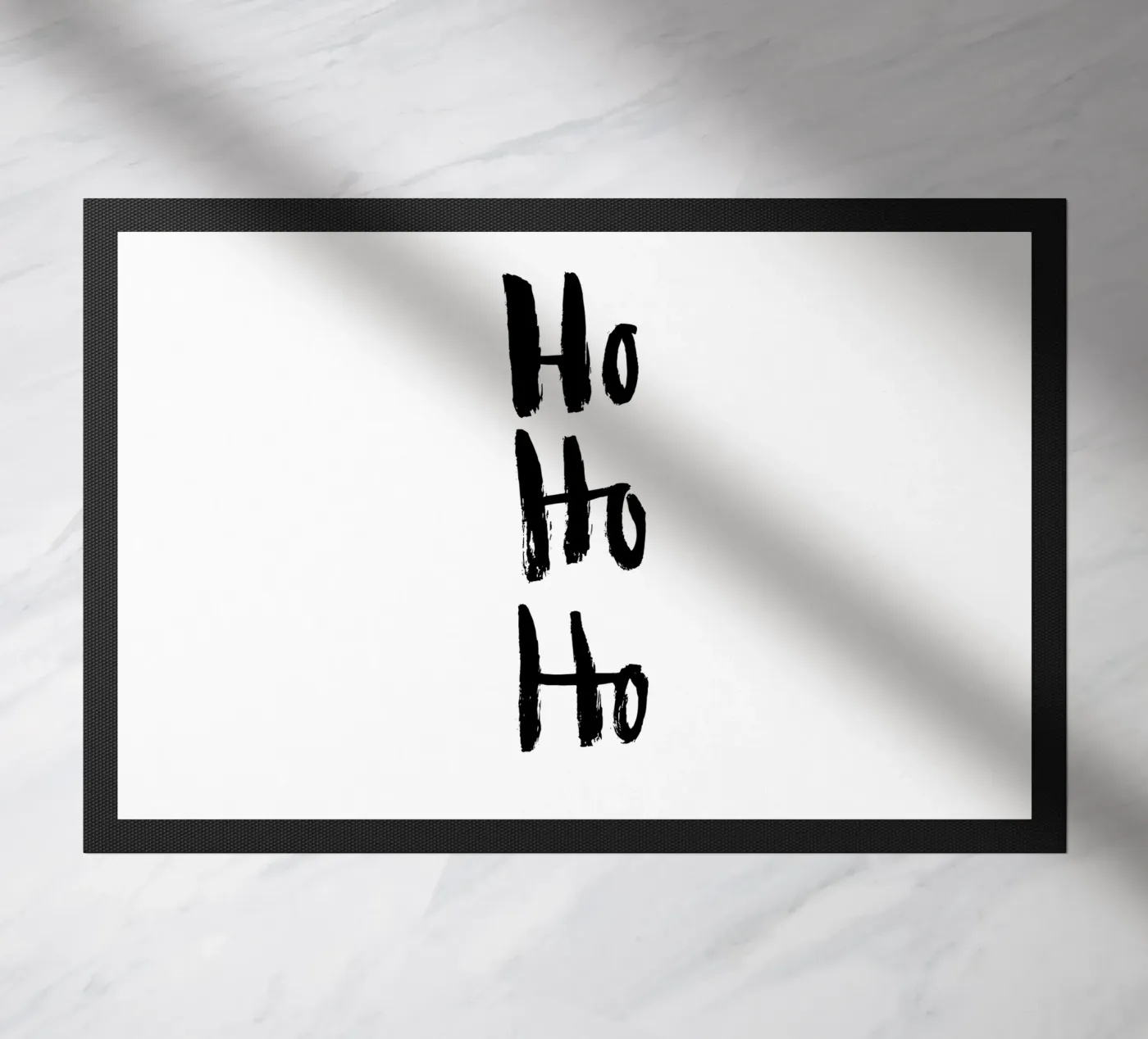 Hohoho Fußmatte von Brushmeetspaper