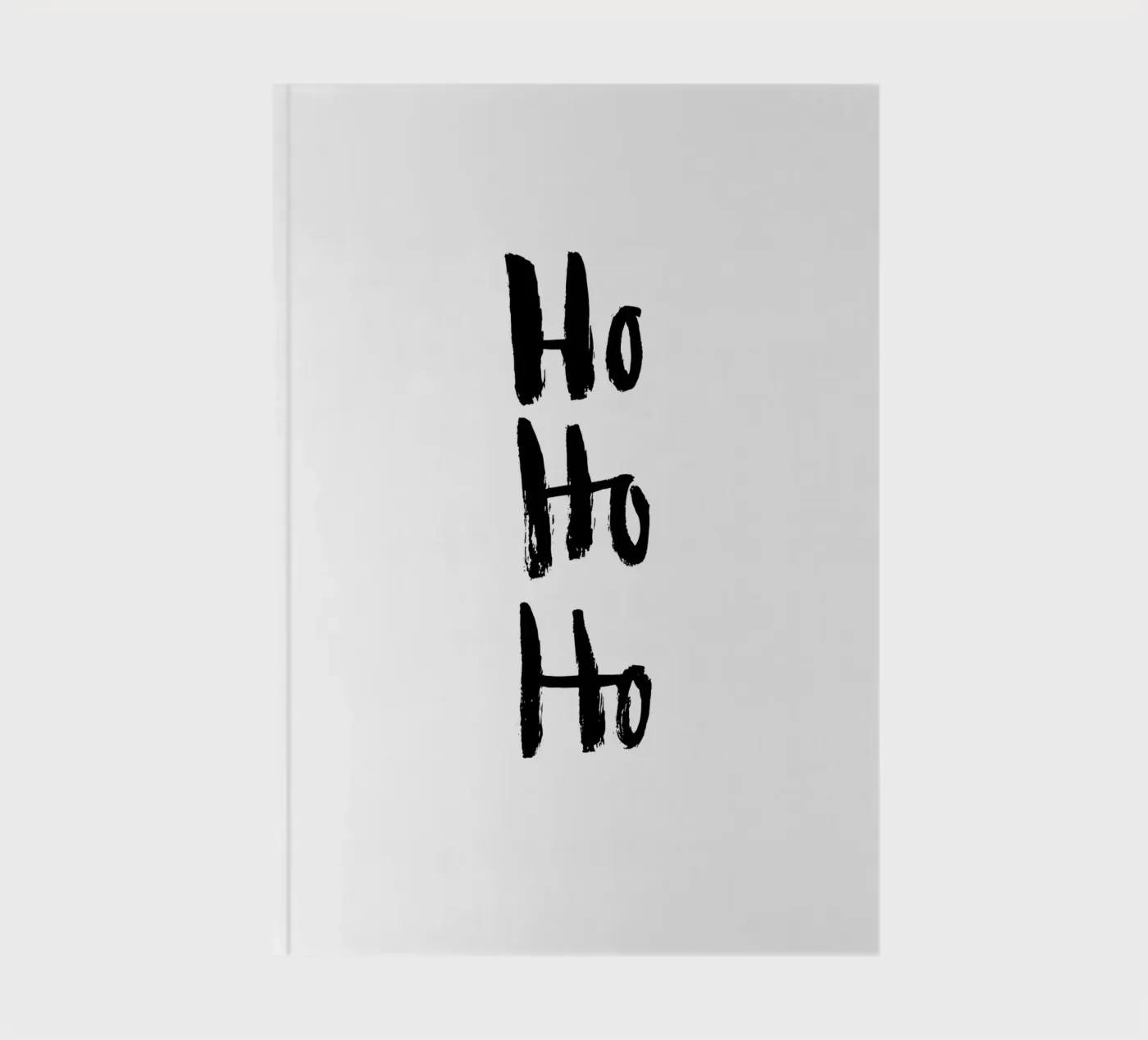 Hohoho notebook by Brushmeetspaper