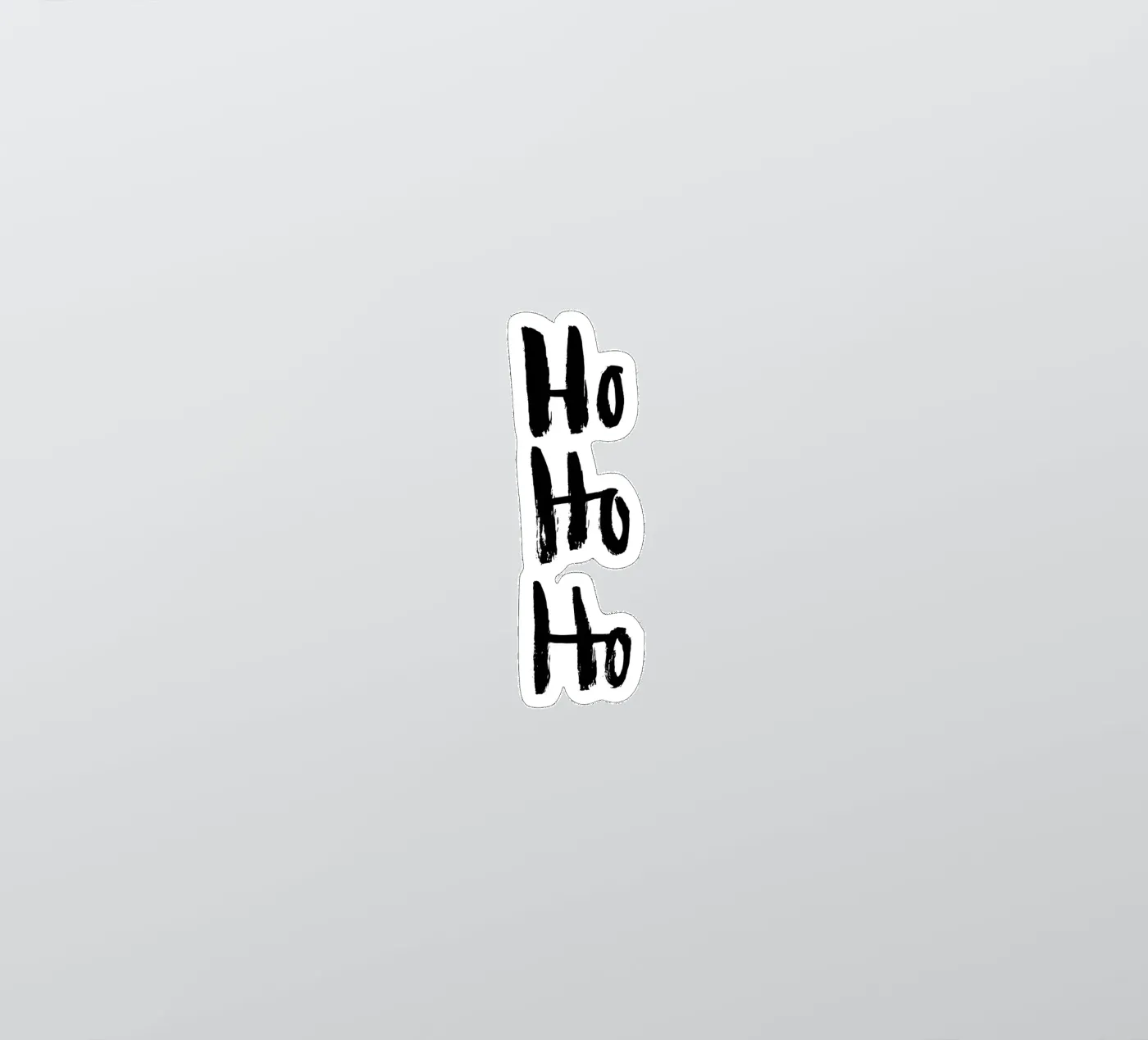 Hohoho sticker by Brushmeetspaper