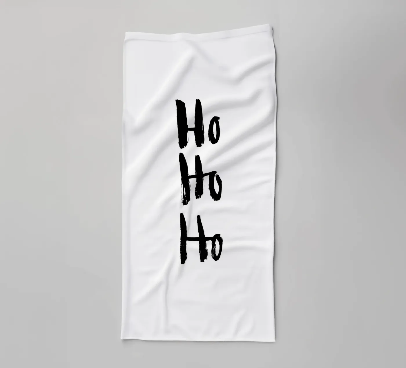 Hohoho badhanddoek van Brushmeetspaper
