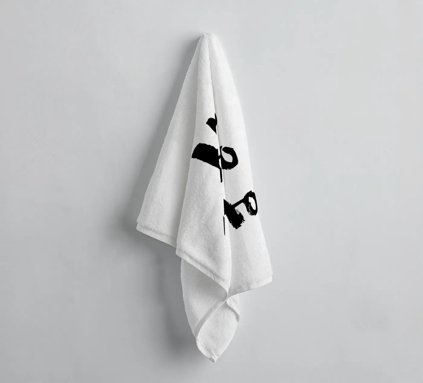 Hohoho towel by Brushmeetspaper