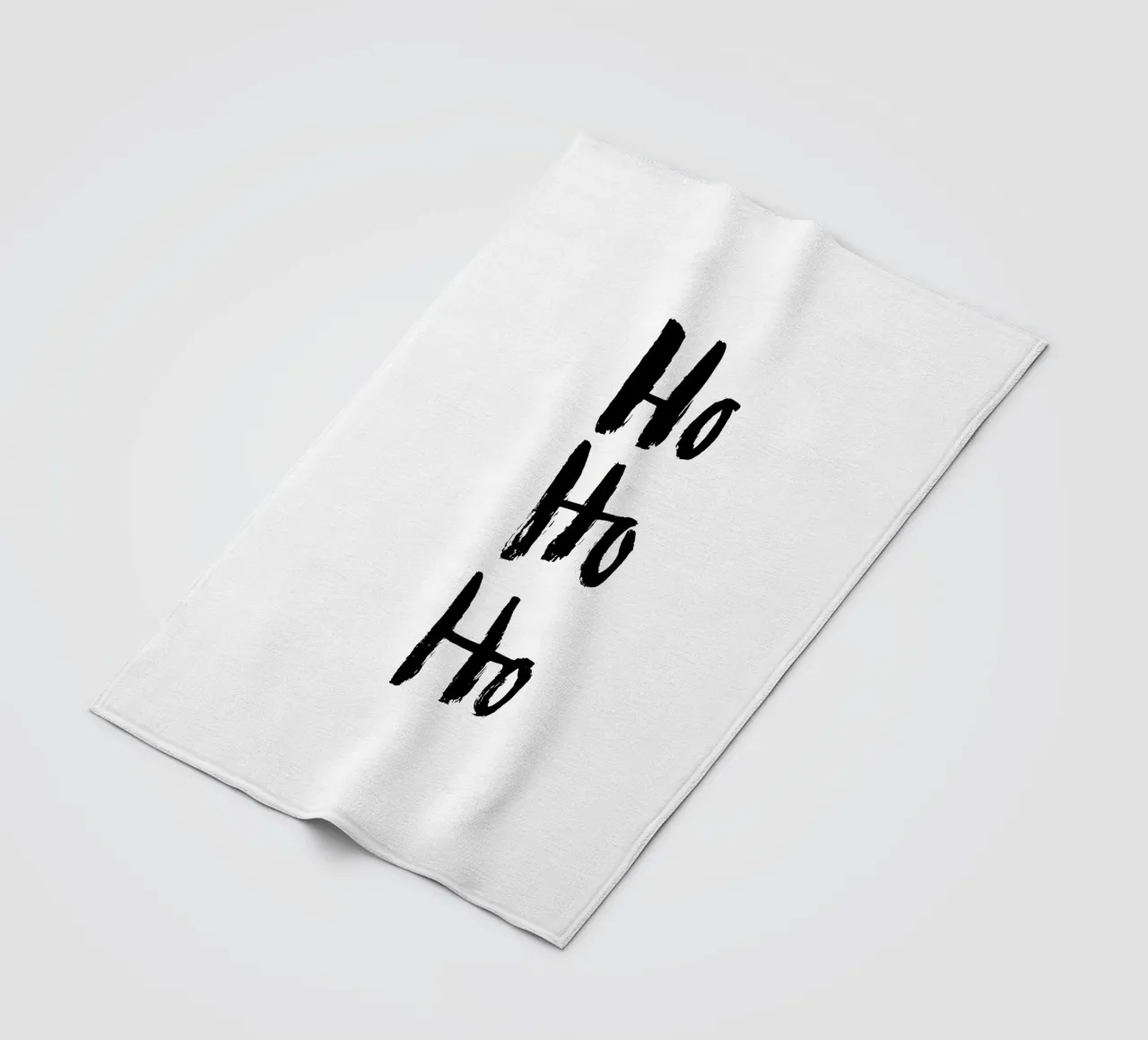 Hohoho Fleecedecke von Brushmeetspaper