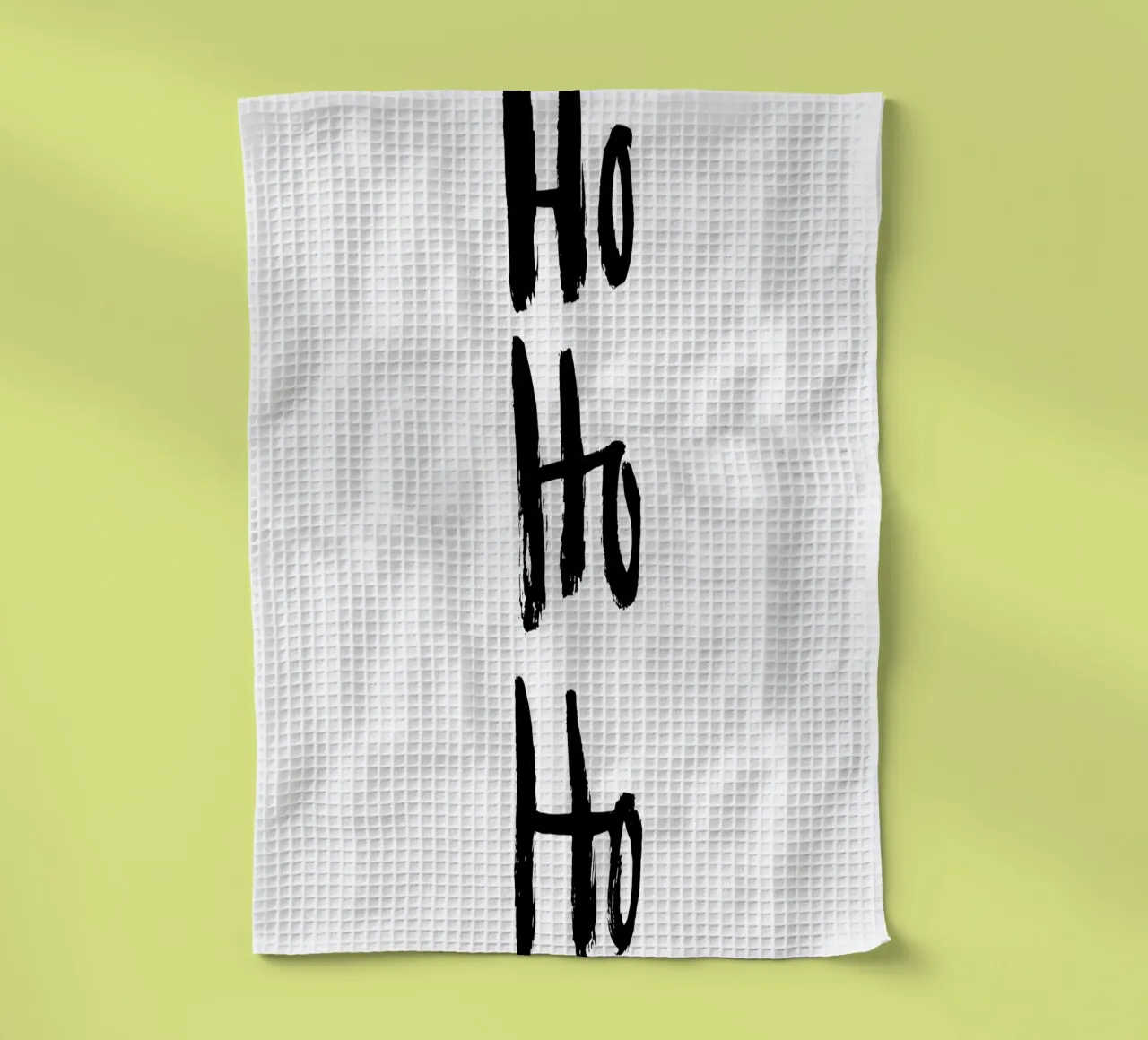 Hohoho canovaccio da cucina da Brushmeetspaper