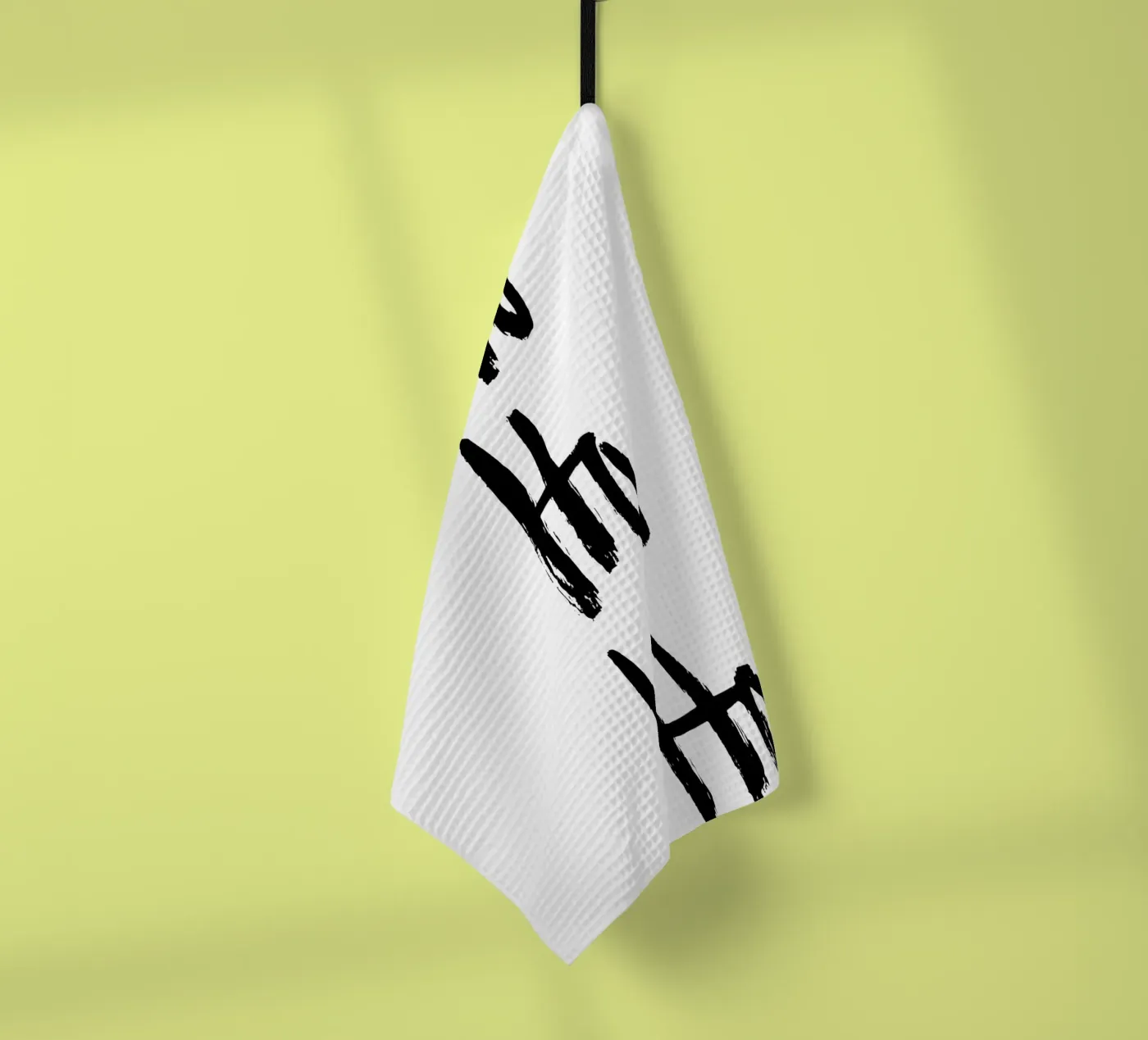 Hohoho torchon de Brushmeetspaper