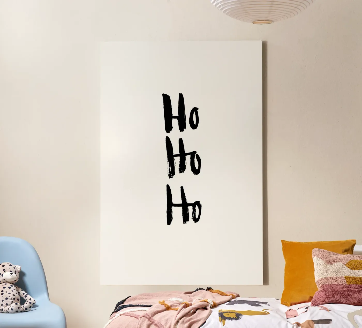 Hohoho canvas by Brushmeetspaper