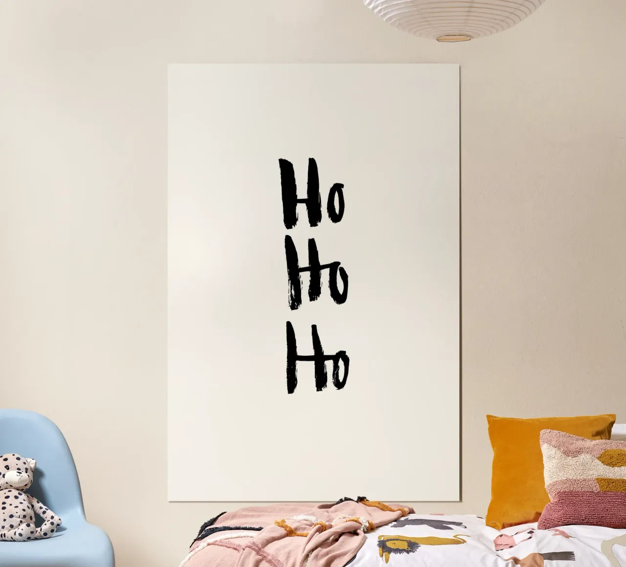 Hohoho poster van Brushmeetspaper