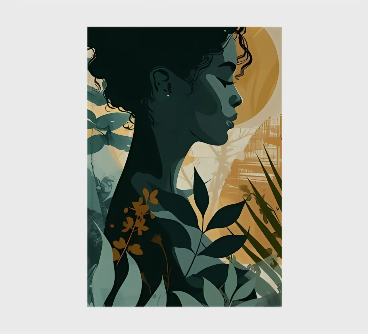 Minimalist Art Poster 521 notebook by ahmiaLodri