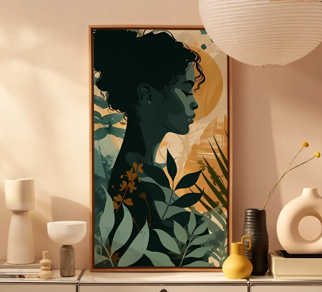 Minimalist Art Poster 521 canvas by ahmiaLodri