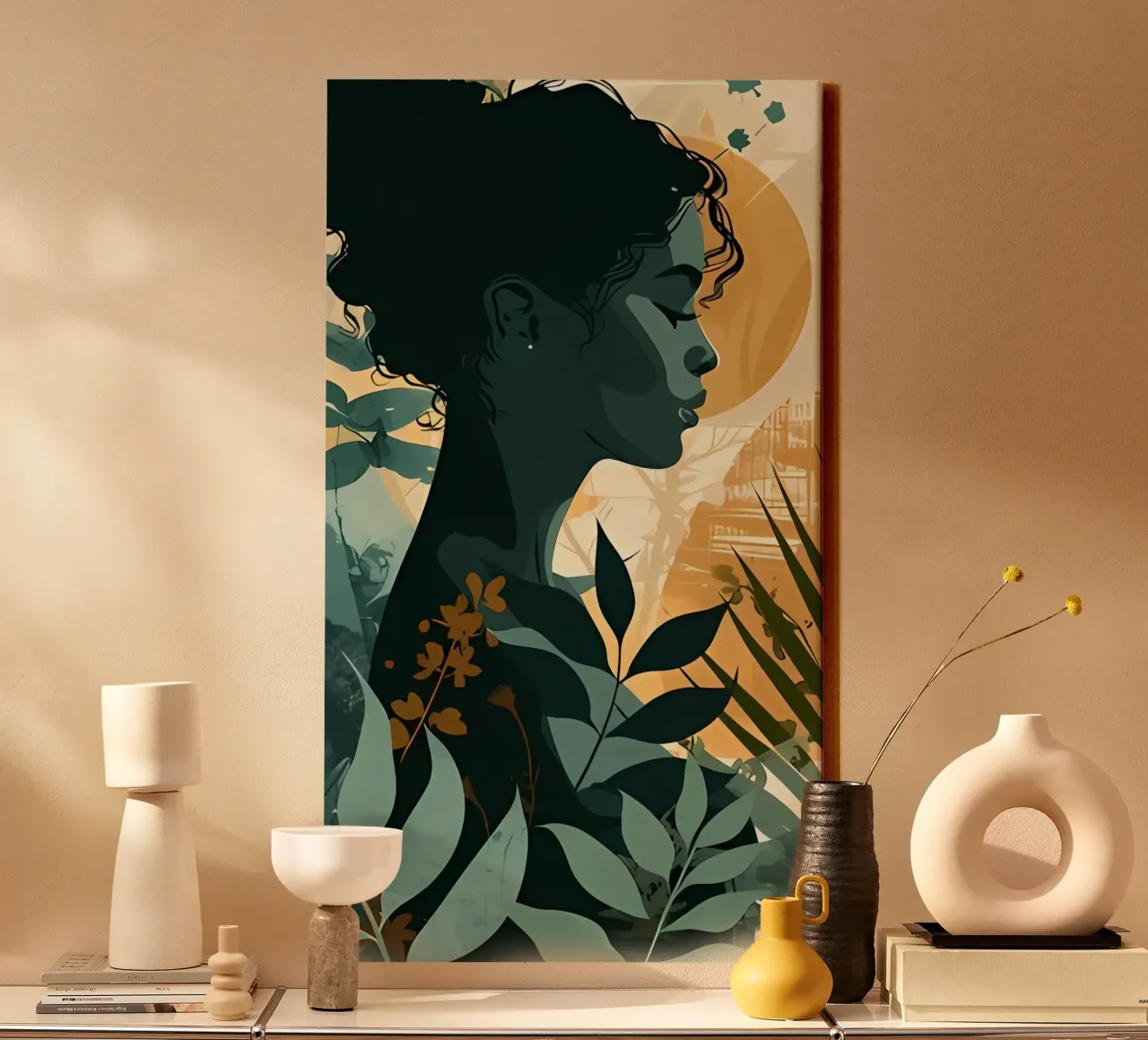 Minimalist Art Poster 521 canvas by ahmiaLodri