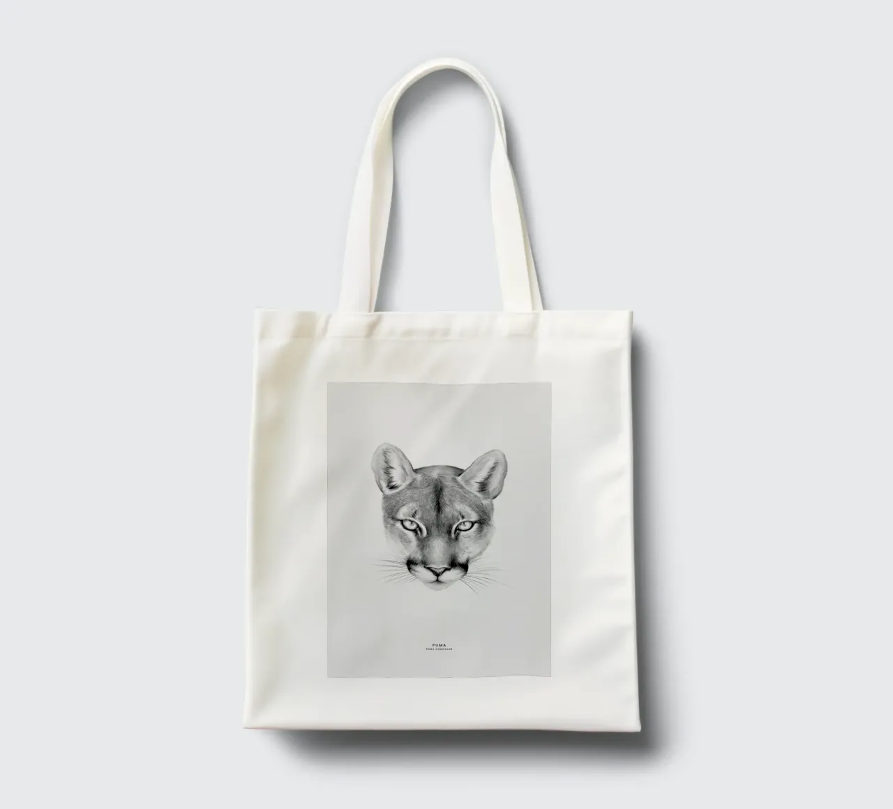Puma borsa in juta da Flora & Fauna