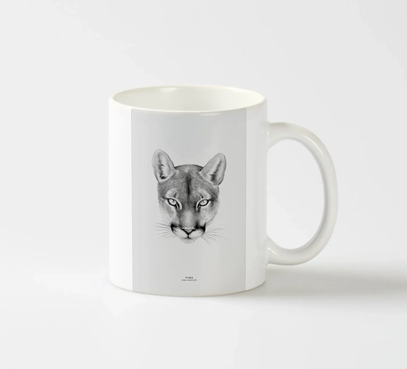 Puma keramische mok van Flora & Fauna