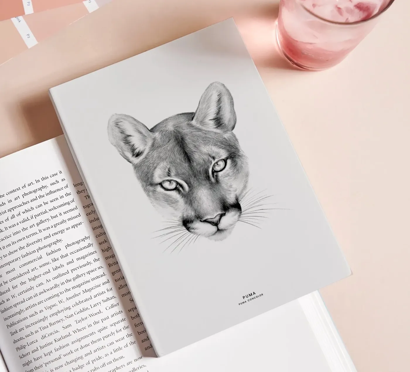 Puma notebook by Flora & Fauna
