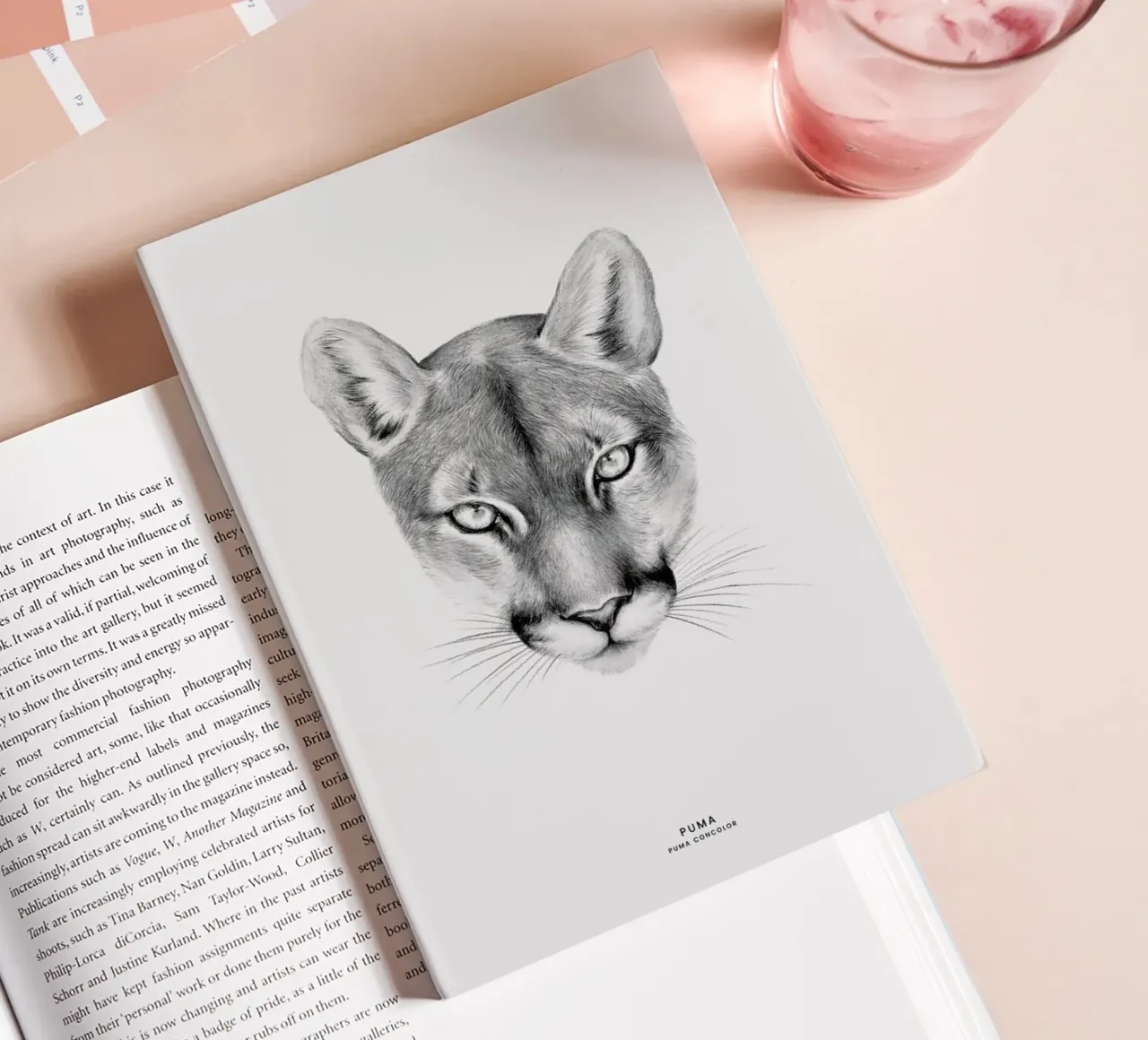 Puma notebook by Flora & Fauna