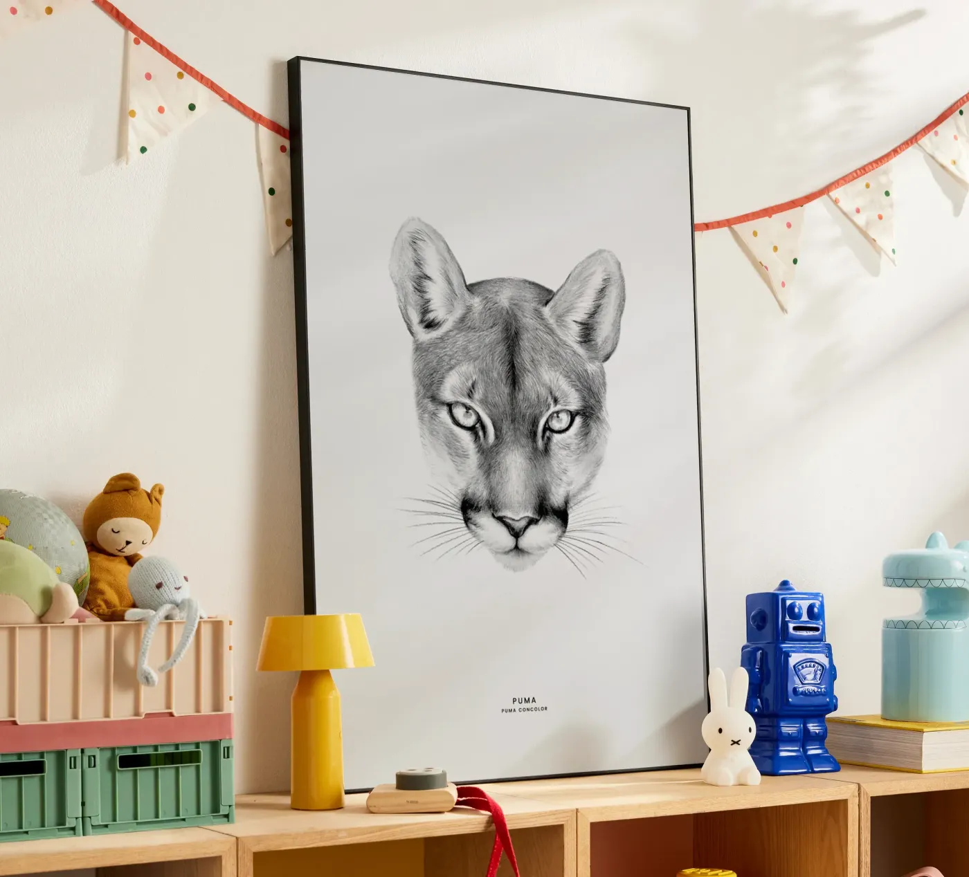 Puma alluminio dibond da Flora & Fauna