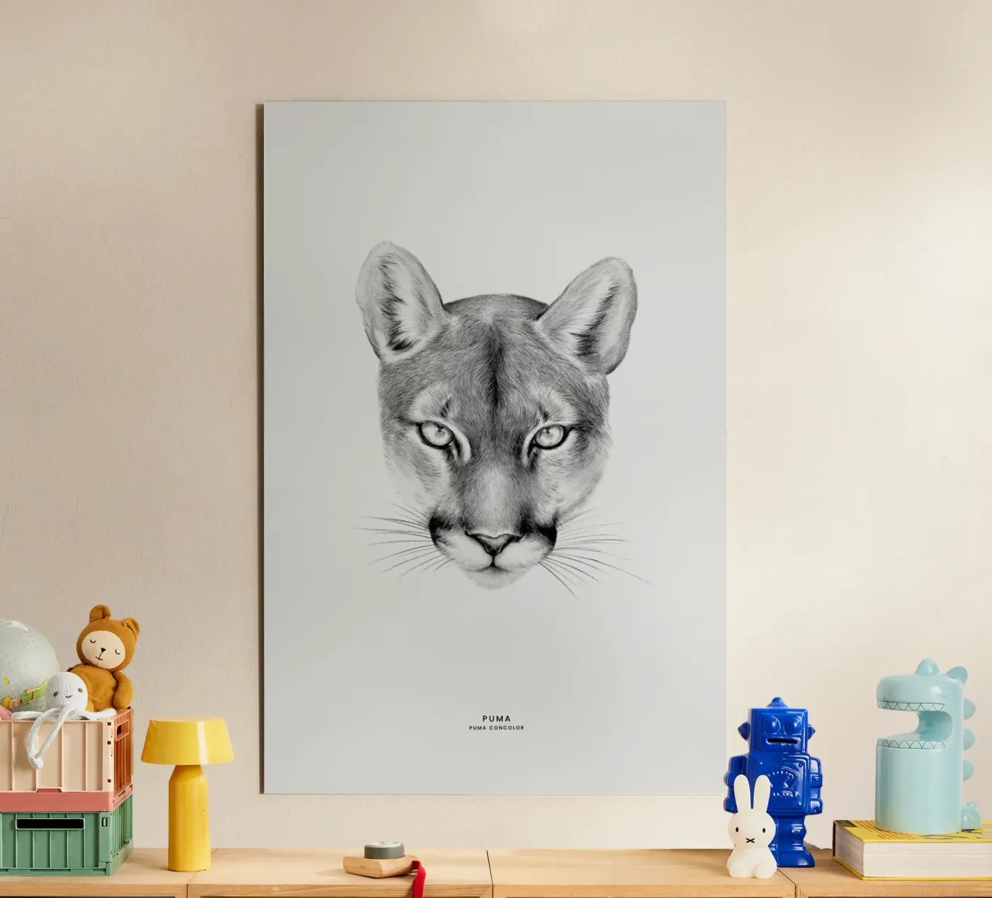 Puma alluminio dibond da Flora & Fauna