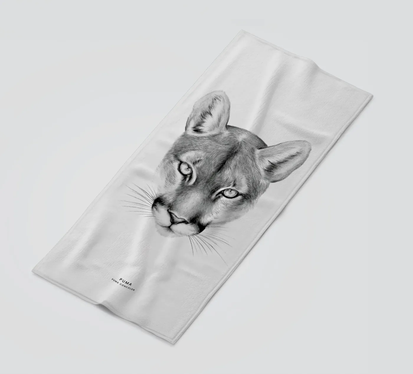 Puma serviette de plage de Flora & Fauna