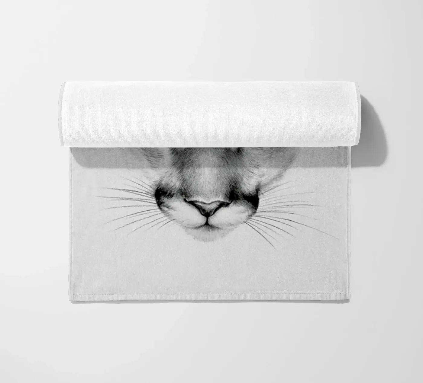 Puma beach towel by Flora & Fauna