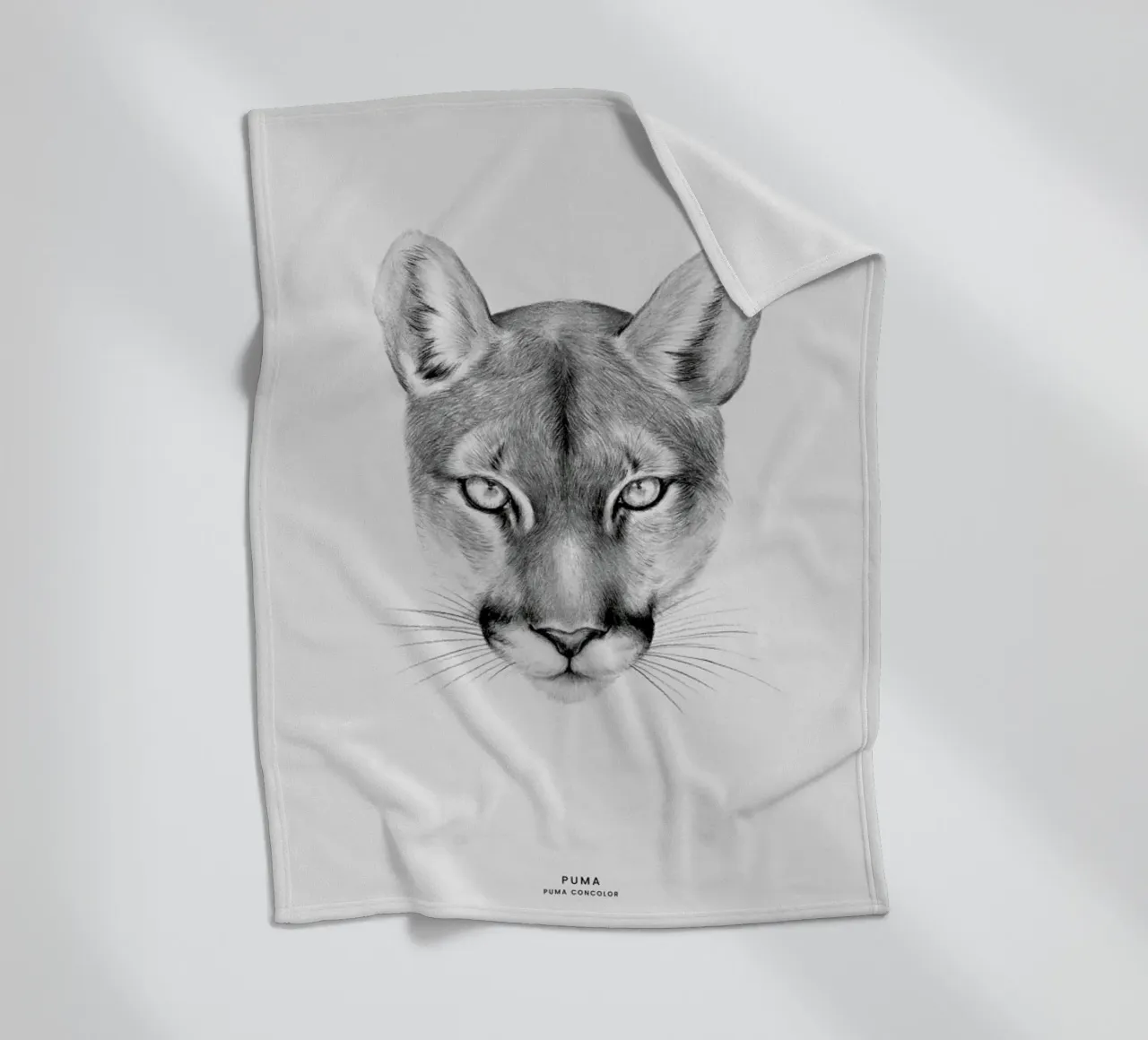Puma Fleecedecke von Flora & Fauna
